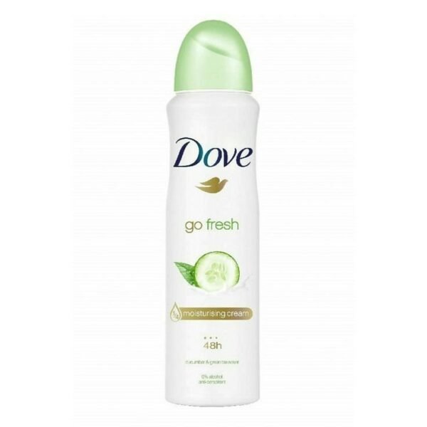 dove go fresh nourishing deodorant spray (150ml)