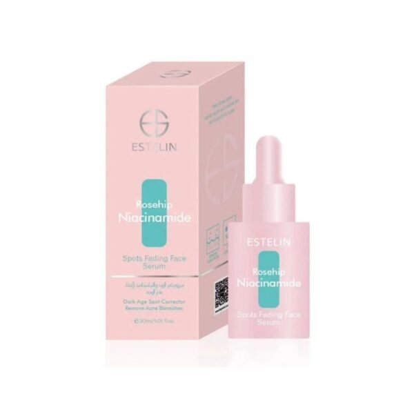 estelin rosehip & niacinamide face serum 30 ml
