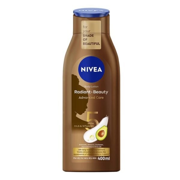 nivea radiant & beauty advanced care body lotion
