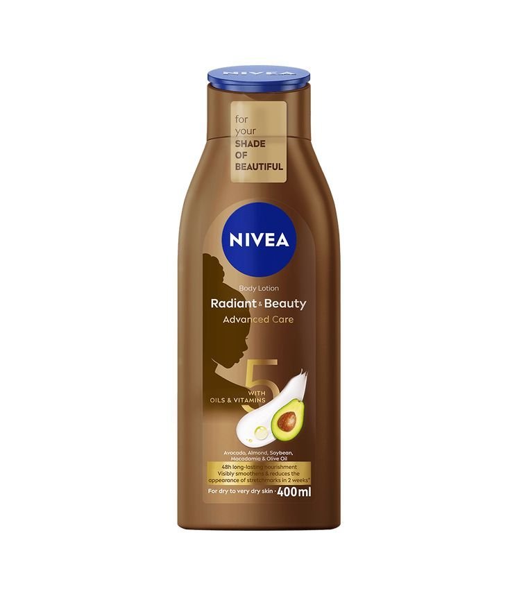 nivea radiant & beauty advanced care body lotion