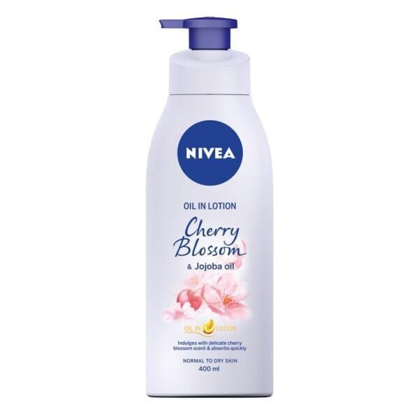 Nivea Oil In Lotion Cherry Blossom & Jojoba Oil 400ml