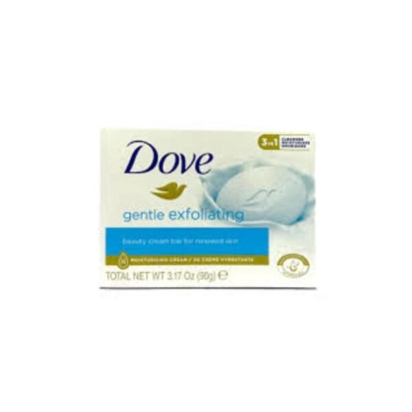 Dove 3-In-1 Gentle Exfoliating Beauty Cream Bar (90g x4)