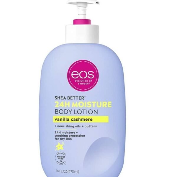 Eos Shea Better Moisture Body Lotion Vanilla Cashmere 16Fl Oz